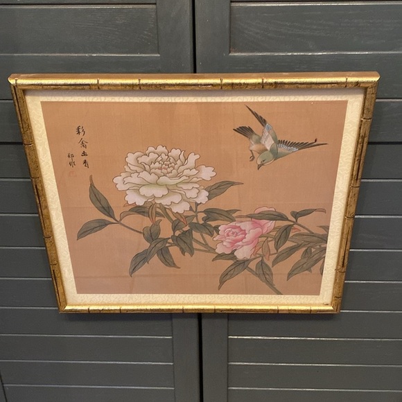 2 Vintage Traditional Chinese
Silk Paintings. - Picture 2 of 16